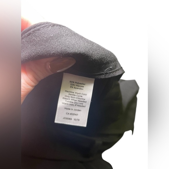 Talbots Black Windsor Plus Dress Pants Size 18W - Picture 4 of 7